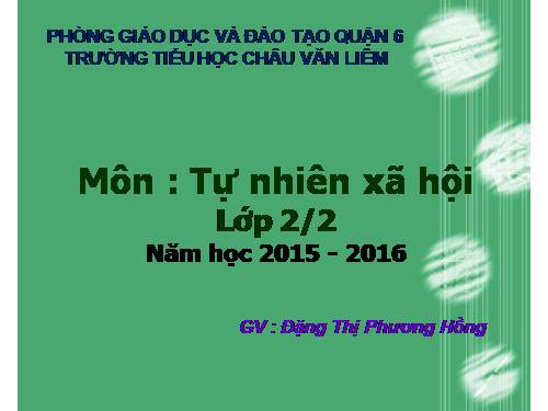Bài 11. Gia đình