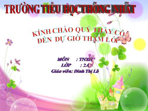 Bài 30. Nhận biết cây cối và các con vật