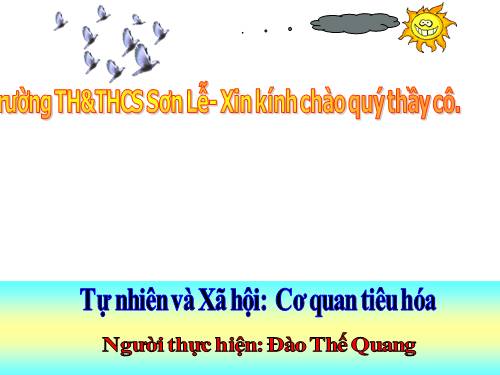 Bài 5. Cơ quan tiêu hoá