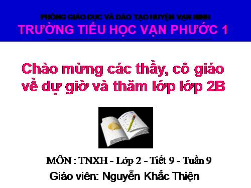Bài 9. Đề phòng bệnh giun