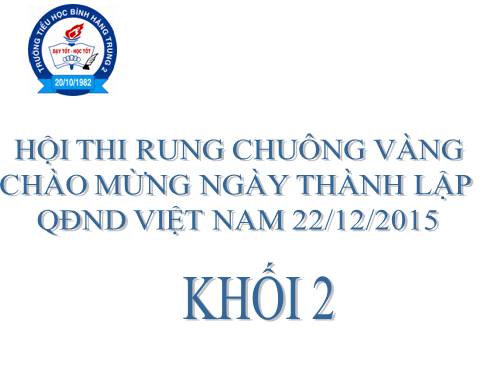 sân chơi RCV khối 2 HK1