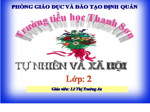 Bài 16. Các thành viên trong nhà trường
