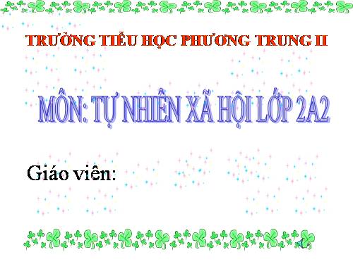 Bài 16. Các thành viên trong nhà trường