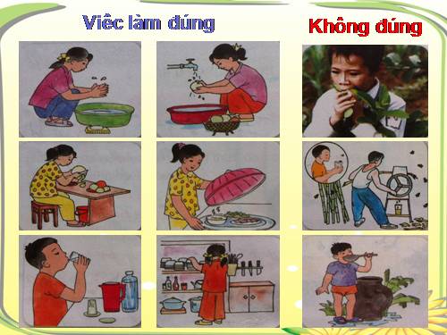 Bài 8. Ăn, uống sạch sẽ