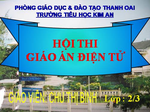 Bài 16. Các thành viên trong nhà trường
