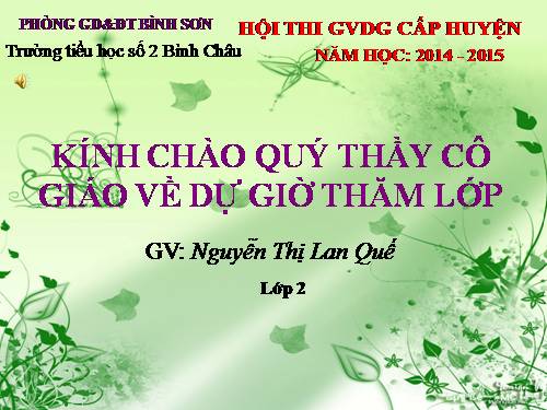 Bài 22. Cuộc sống xung quanh (tiếp theo)