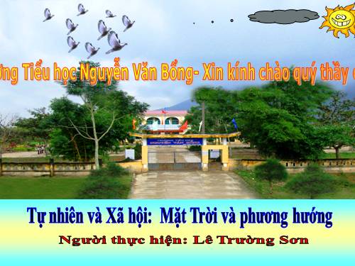 Bài 32. Mặt Trời và phương hướng