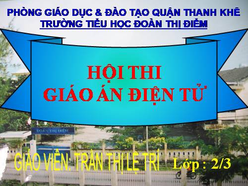Bài 16. Các thành viên trong nhà trường