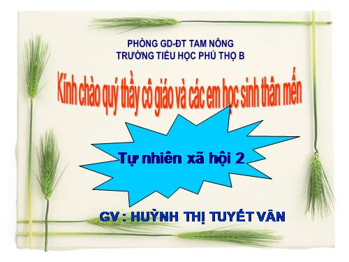 Bài 21. Cuộc sống xung quanh
