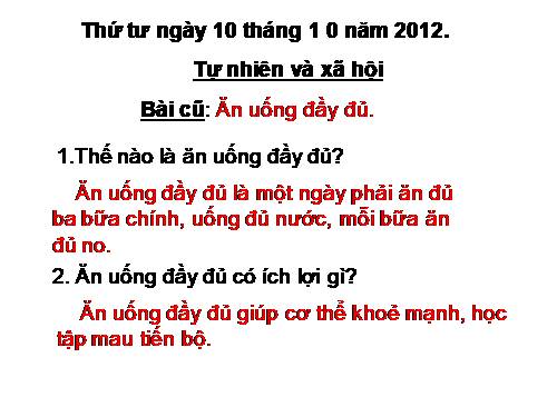 Bài 8. Ăn, uống sạch sẽ