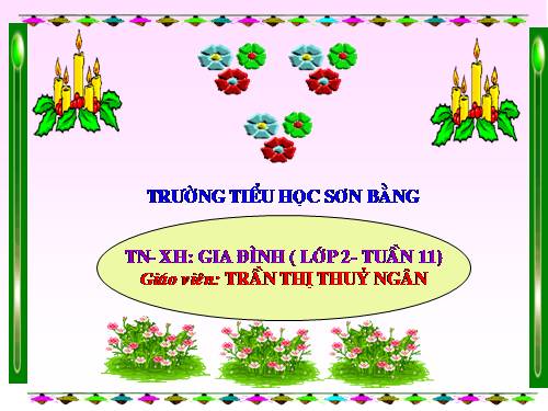 Bài 11. Gia đình