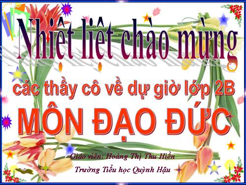 Bài 8. Ăn, uống sạch sẽ