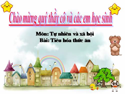 Bài 6. Tiêu hoá thức ăn