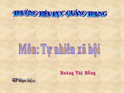 Bài 17. Phòng tránh ngã khi ở trường