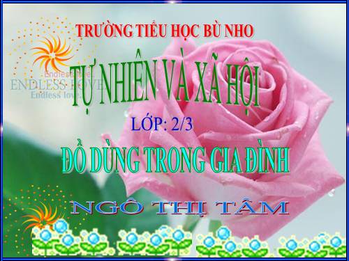 Bài 12. Đồ dùng trong gia đình