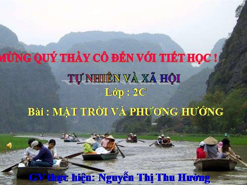 Bài 32. Mặt Trời và phương hướng
