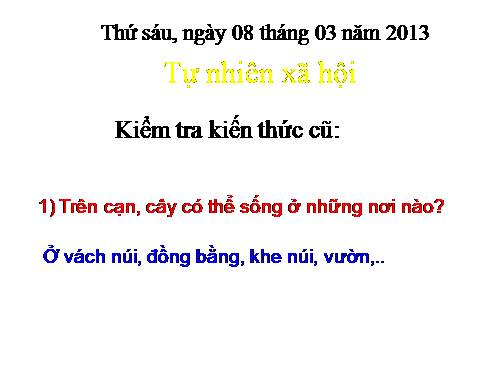 Bài 26. Một số loài cây sống dưới nước