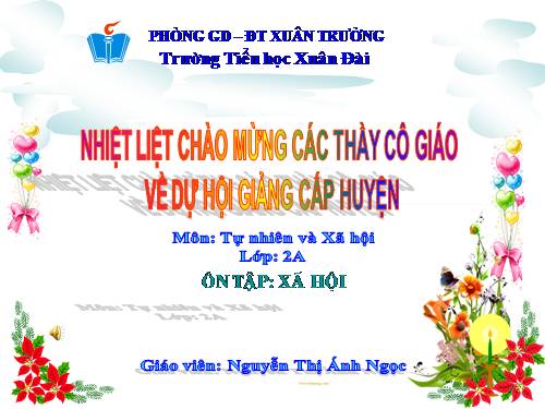 Bài 23. Ôn tập: Xã hội