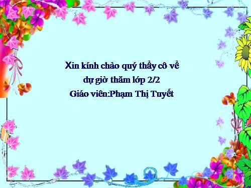 Bài 16. Các thành viên trong nhà trường