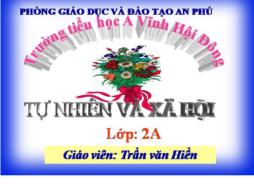 Bài 16. Các thành viên trong nhà trường
