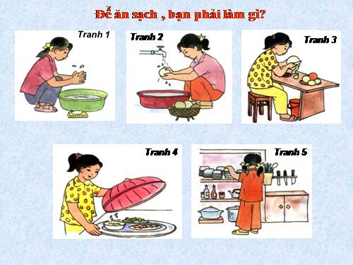 Bài 8. Ăn, uống sạch sẽ