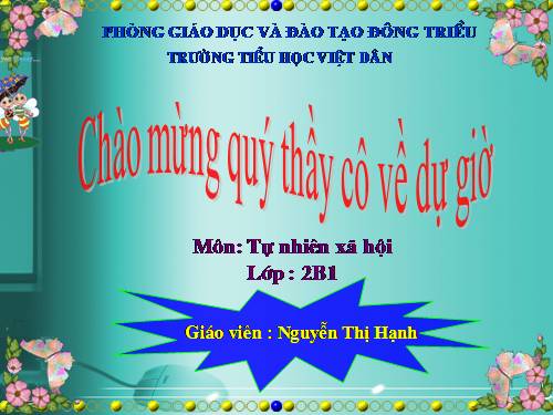 Bài 21. Cuộc sống xung quanh
