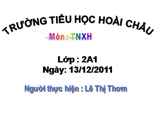 Bài 16. Các thành viên trong nhà trường