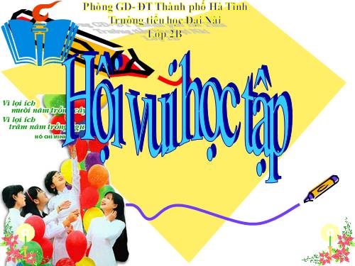 Hội vui hoc tập