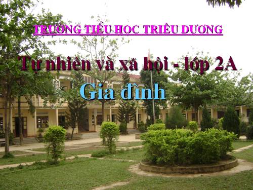 Bài 11. Gia đình