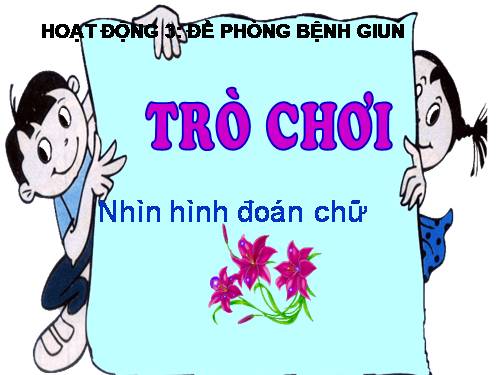 Bài 9. Đề phòng bệnh giun