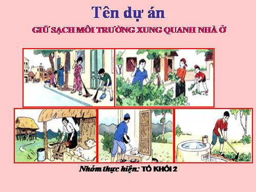 Bài 13. Giữ sạch môi trường xung quanh nhà ở