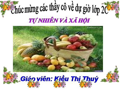 Bài 7. Ăn, uống đầy đủ