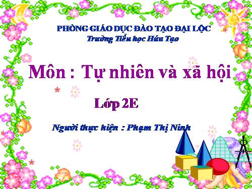 Bài 8. Ăn, uống sạch sẽ