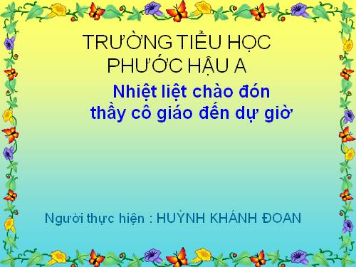 Bài 28. Một số loài vật sống trên cạn