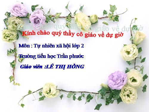 Bài 8. Ăn, uống sạch sẽ