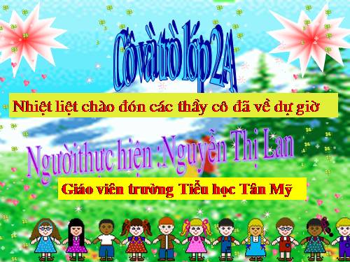 TNXH lớp 2