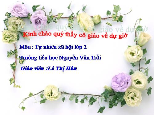 Bài 8. Ăn, uống sạch sẽ