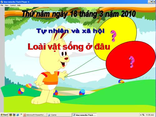 Bài 27. Loài vật sống ở đâu?