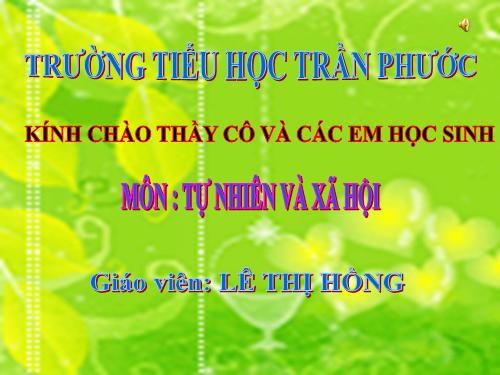 Bài 16. Các thành viên trong nhà trường