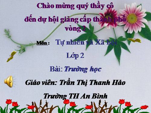 Bài 15. Trường học