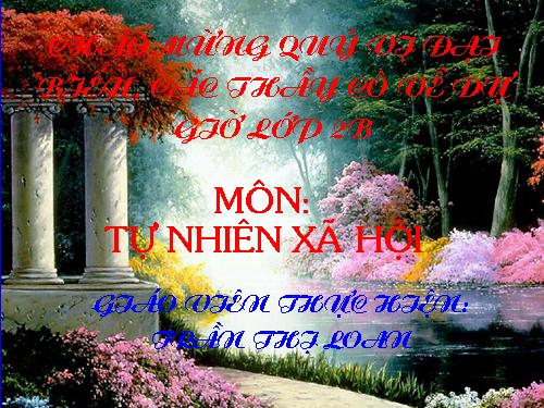 Bài 16. Các thành viên trong nhà trường