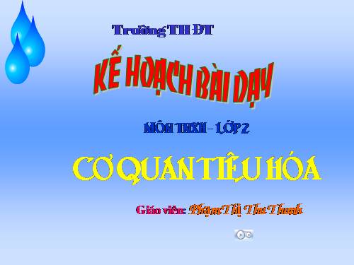 Bài 5. Cơ quan tiêu hoá