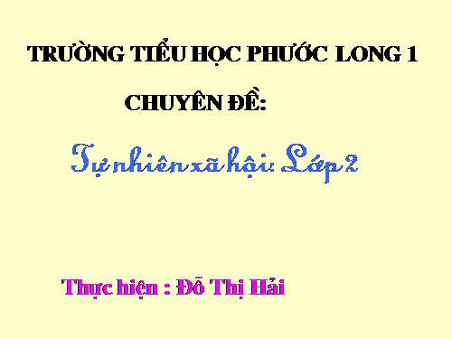 Bài 27. Loài vật sống ở đâu?