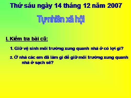 Bài 14. Phòng tránh ngộ độc khi ở nhà