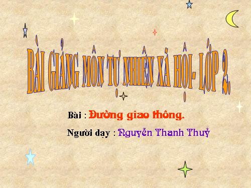 Bài 19. Đường giao thông