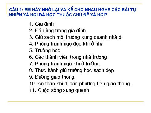 Bài 23. Ôn tập: Xã hội