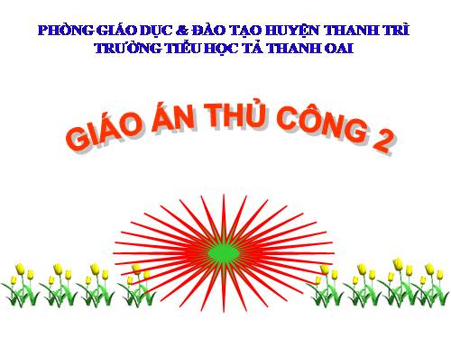 Bài 13. Làm dây xúc xích trang trí