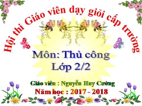 Bài 5. Gấp thuyền phẳng đáy có mui