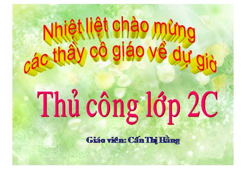 Bài 10. Cắt, gấp, trang trí thiếp chúc mừng