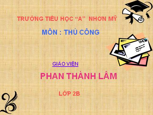 Bài 10. Cắt, gấp, trang trí thiếp chúc mừng